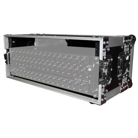 ProX X-4U7D 4U Deluxe Effects Rack 7" Deep Rail to Rail with Handle