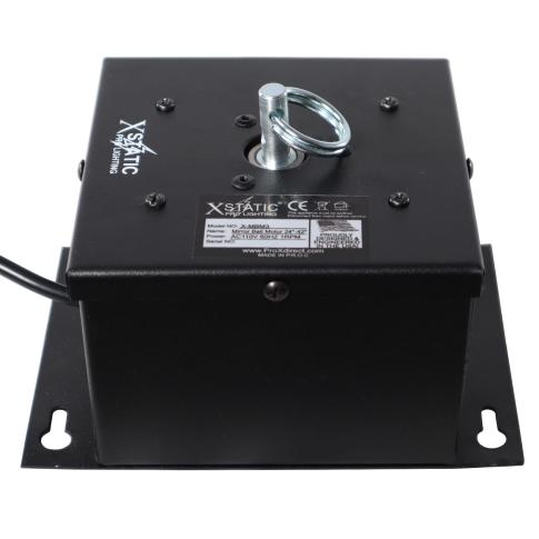 ProX X-MBM3 1 RPM Mirror Ball Mounting Motor Front