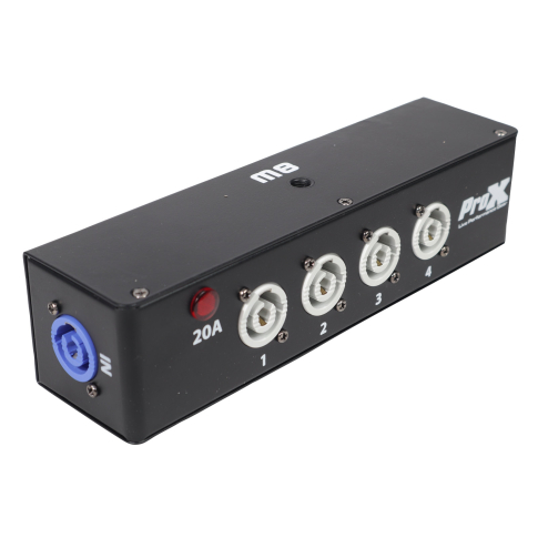 ProX X-PWCX4 BOX Power Center Splitter with Cable | IDJNOW