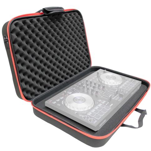 ProX XB-DJCS Small DJ Controller ZeroG Ultra-Lightweight EVA Molded Hard-Shell Bag Open Left Angle