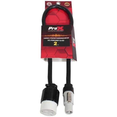 ProX XC-PWCGEF12-02 2FT 12 AWG Female Edison Power Cable