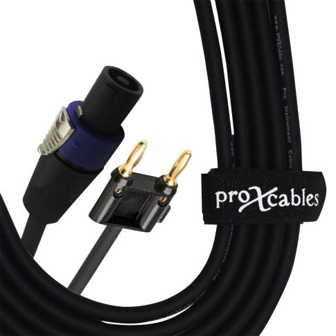 ProX XC-SB100 100FT 12 AWG SpeakOn to Banana Speaker Cable