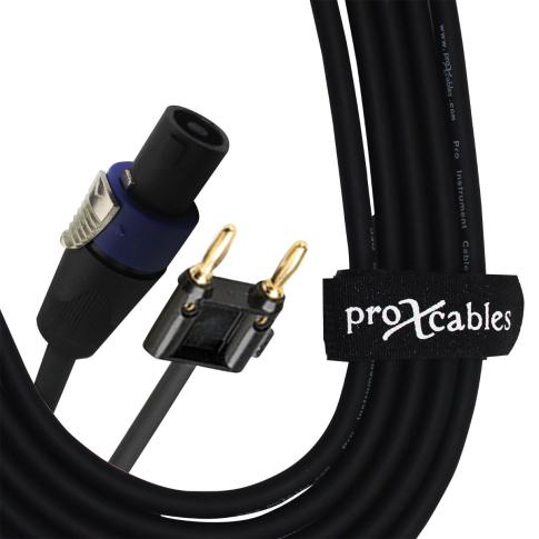 ProX XC-SB50 50FT 12 AWG SpeakOn to Banana Performance Speaker Cable