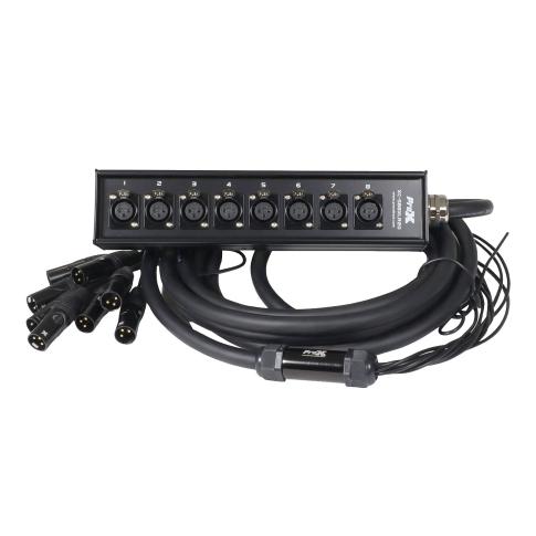 ProX XC-SB8XLR20 20 FT XLR Stage Recording Extension Box Snake