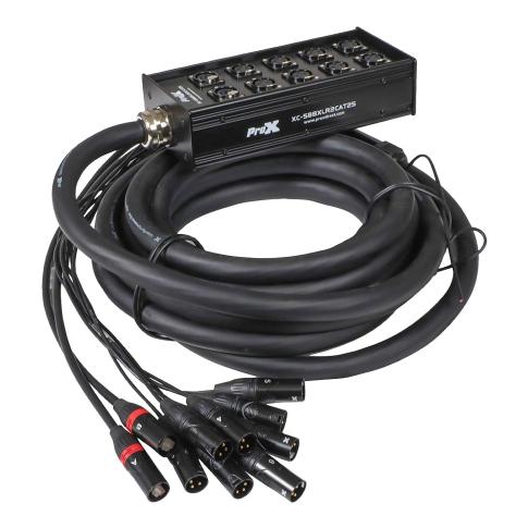 xlr125　 ProX XC-SB124XLR25 25 Ft Stage Box Snake | IDJNOW