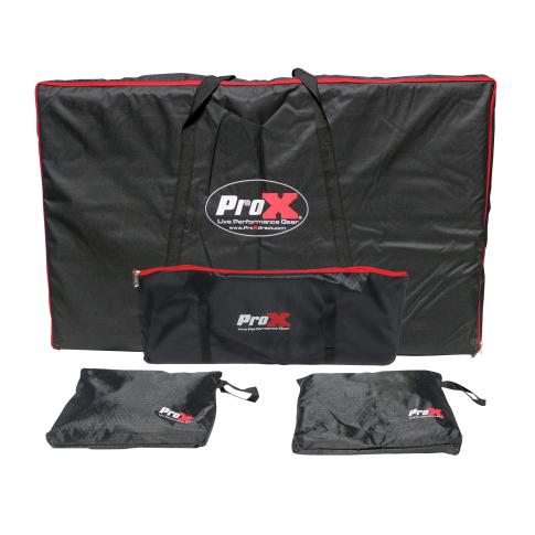 ProX XF-4X3048BMK3 Black 4 Panel Scrim Facade Pack | IDJNOW