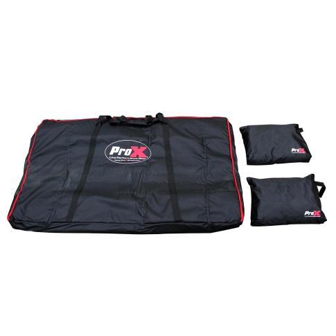 ProX XF-5X3048S 5 Panel DJ Facade (silver) | IDJNOW