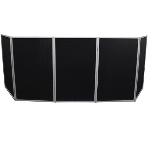 ProX XF-5X3048S 5 Panel DJ Facade (silver) | IDJNOW