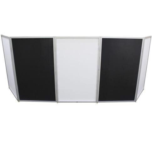 ProX XF-5X3048S 5 Panel DJ Facade (silver) | IDJNOW