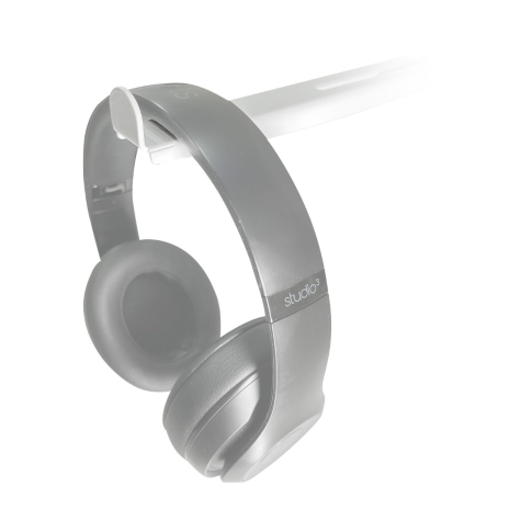 ProX XF-B3HHWH White Headphone Hanger for B3 DJ Table Workstation by Humpter In Use