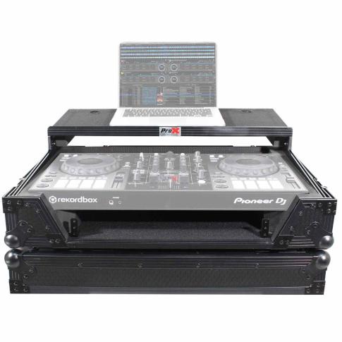 Pioneer DDJ-800 + 専用ケース Black Low Profile Pioneer DDJ-800 Flight Case - Odyssey Cases