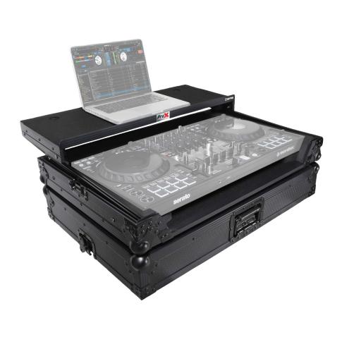ProX XS-FLX10LTBL Black Road Case for DDJ-FLX10 with Shelf