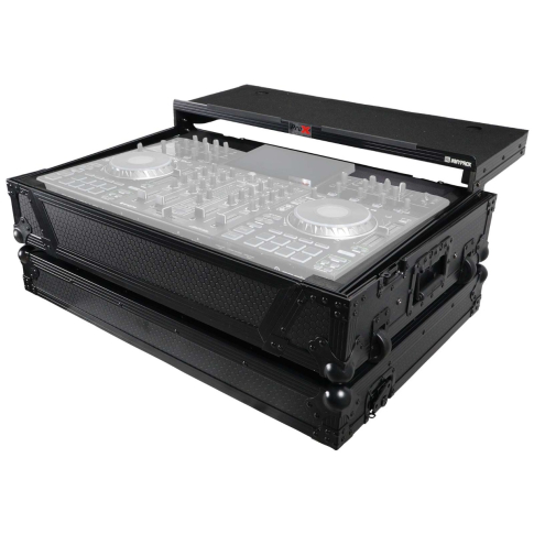 ProX Denon Prime 4 Black on Black Flight Case | IDJNOW