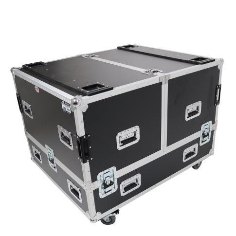 ProX XS-SP4X262015W Universal Dual Speaker Flight Case
