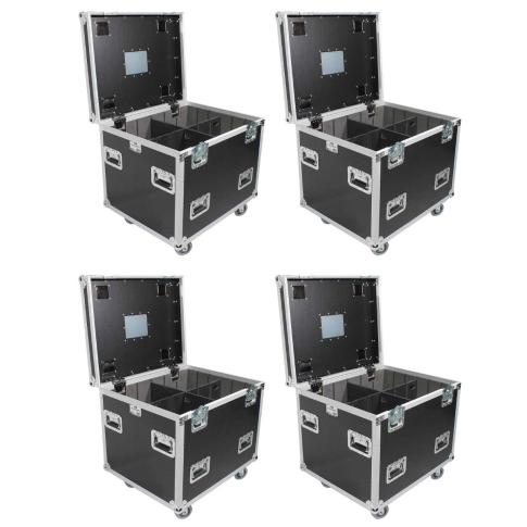 ProX XS-UTL243030W TruckPaX Heavy-Duty Utility Flight Cases Four Pack