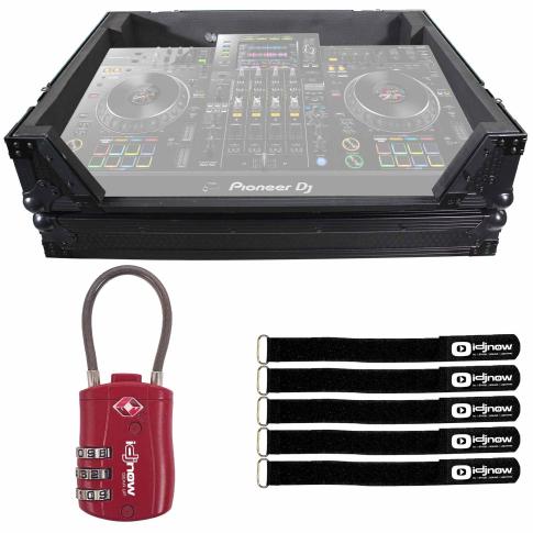 ProX XS-XDJXZ WBL Black Pioneer XDJ-XZ System Case with Red TSA Lock