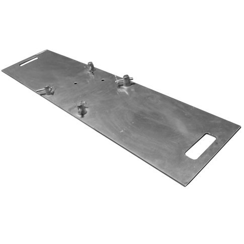 ProX XT-BP1248A 12" x 48" Aluminum Base Plate Left