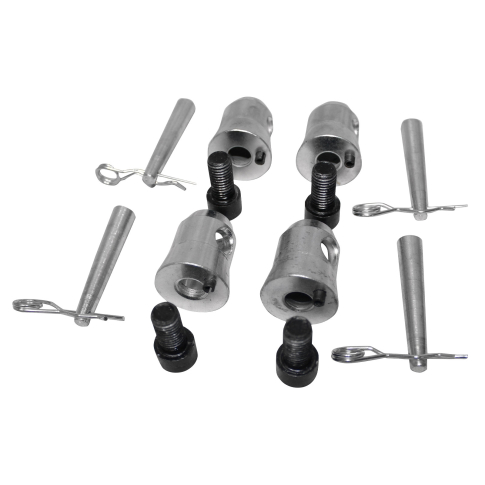 ProX XT-CP-103P 4 Half-Ended Conical, 4 Connector pin and 4 Safety Pins - Fits Junction Boxes (Set of 4)