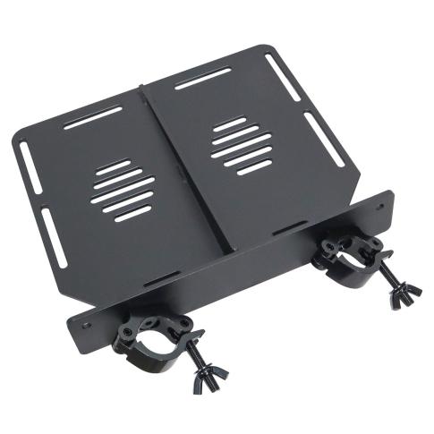 ProX XT-SHELFBLK Black Aluminum 14"x16" Truss Shelf with Dual Clamps