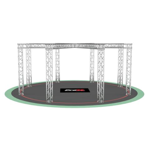 ProX XTP-10W9ES22 Spider Trade Show Booth Truss System - 9 x 22 FT