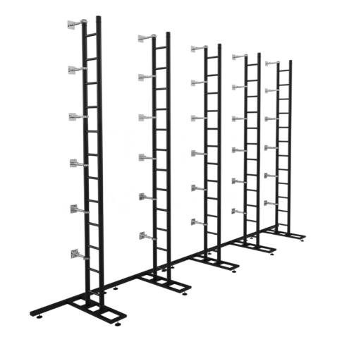 ProX XTP-GSLED5X300BLK 16.40' x 9.84' Video Support System in Black