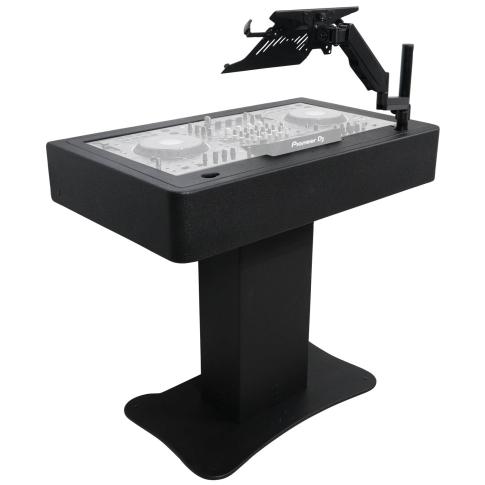 ProX XZF-DJCT BL 2U CASE Black Control Tower Stand | IDJNOW
