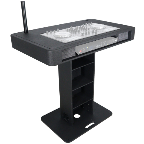 ProX Pioneer Black Control Tower DJ Booth & Cases | IDJNOW