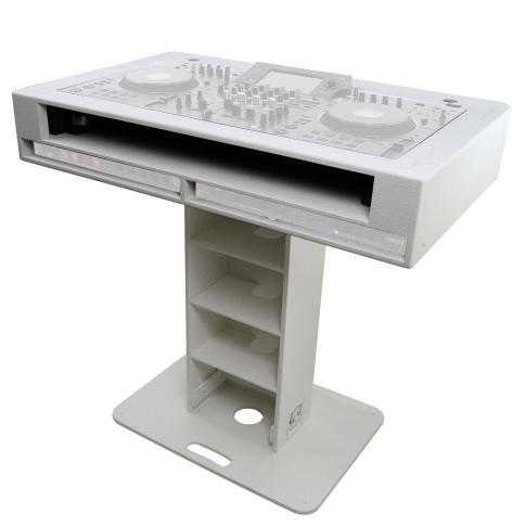 コントームページ ProX XZF-DJCT W 2U CS White Podium Stand & Cases | IDJNOW