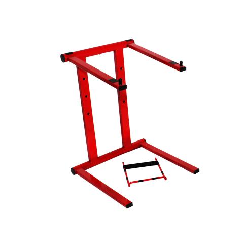 ProX T-LPS600R Foldable Portable Laptop Stand with Adjustable Shelf and Carry Bag (red)