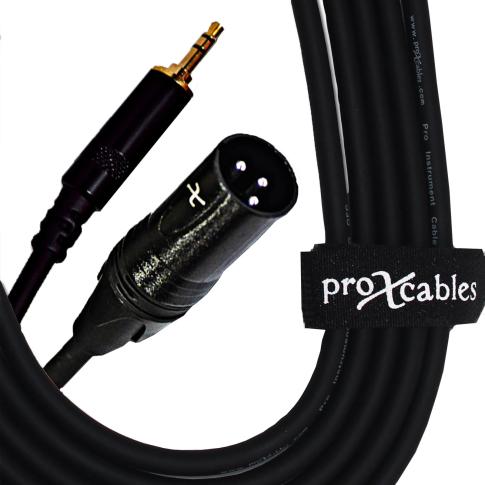 ProX 25FT 3.5mm TRS to XLR-M Balanced High Performance Audio Cable [XC-MXM25]