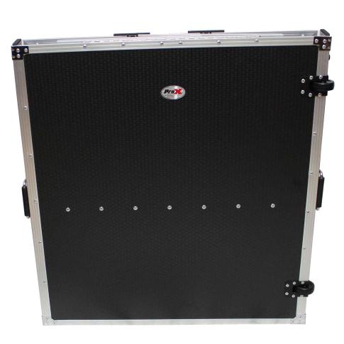 ProX XS-DJSTN Fold Away DJ Performance Desk Facade with Wheels