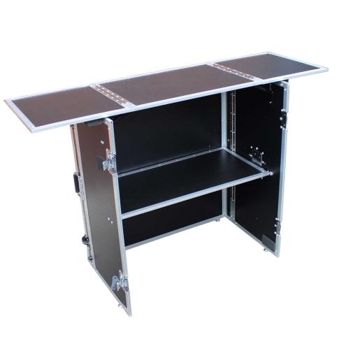 ProX XS-DJSTN Fold Away DJ Performance Desk Facade with Wheels