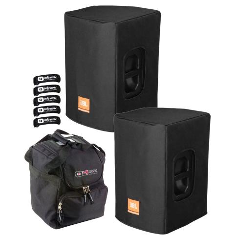 (2) JBL Bags PRX412M-CVR Deluxe Padded PRX412M Speaker Covers Bundle