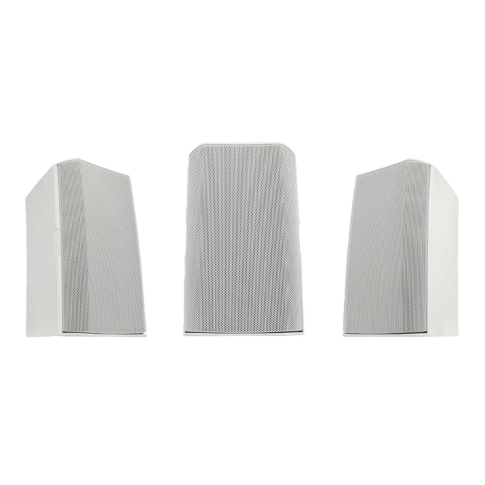 QSC AD-S6T-WH 6.5" 2-Way 105° Conical DMT Surface Speaker - White Group 1