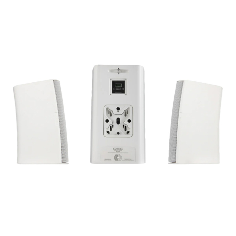 QSC AD-S6T-WH 6.5" 2-Way 105° Conical DMT Surface Speaker - White Group 2