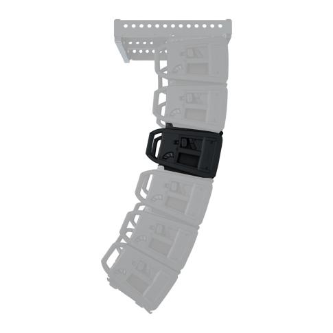 QSC LA108 8" Two-Way Active Line Array Loudspeaker Array Side