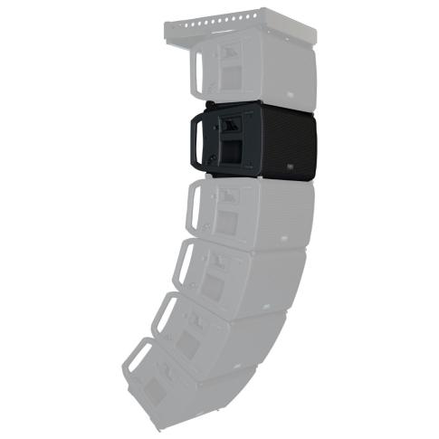 QSC LA112 12" Two-Way Active Line Array Loudspeaker Array Angle