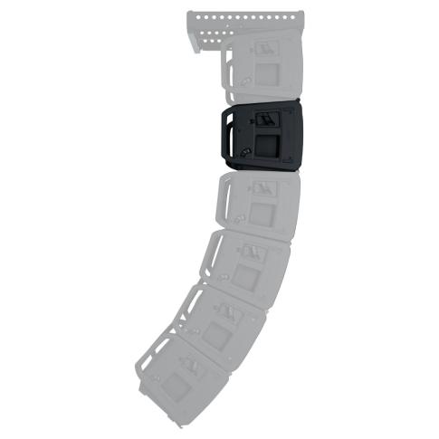 QSC LA112 12" Two-Way Active Line Array Loudspeaker Array Side