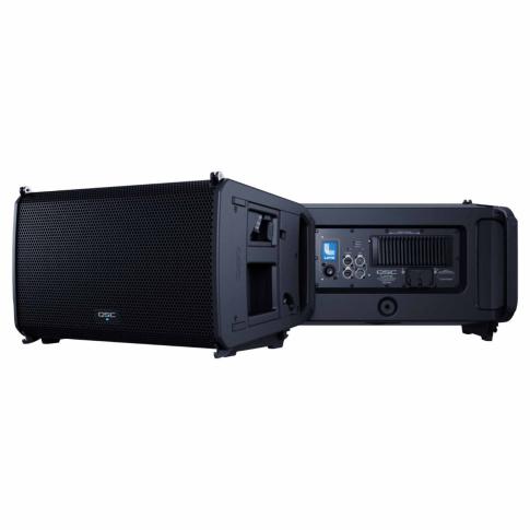 QSC LA112 12" Two-Way Active Line Array Loudspeaker Front Rear