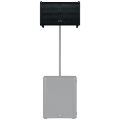 QSC LA112 12" Two-Way Active Line Array Loudspeaker Pole Front