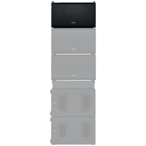 QSC LA112 12" Two-Way Active Line Array Loudspeaker Stack Rear