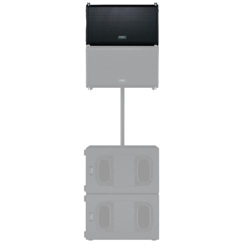 QSC LA112 12" Two-Way Active Line Array Loudspeaker Sub Pair