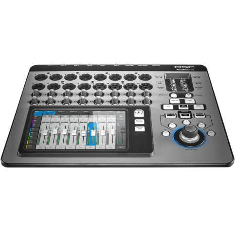 QSC TouchMix-16 Compact Mixer with Carrying Case | IDJNOW
