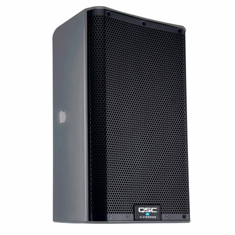 QSC K12.2 Speaker Replacement Grill Assembly with logo in Black