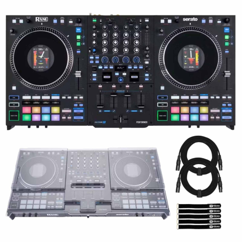Rane PERFORMER 4-Channel Motorized DJ Controller with Decksaver Cover