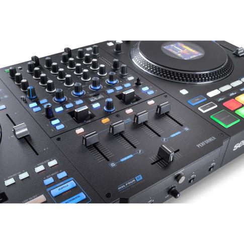RANE Performer DJコントローラー（Decksaver付） Amazon.com: Rane PERFORMER 4-Channel Motorized DJ Controller