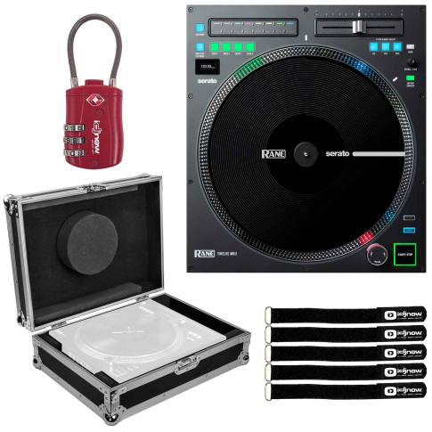 Rane TWELVE MKII 12" Motorized Turntable Controller with Flight Case