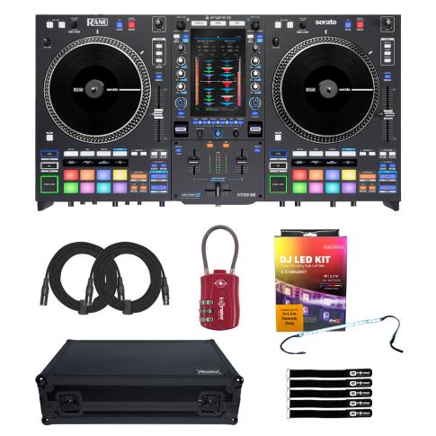 Rane SYSTEM ONE Standalone DJ System with Low Profile Black Case