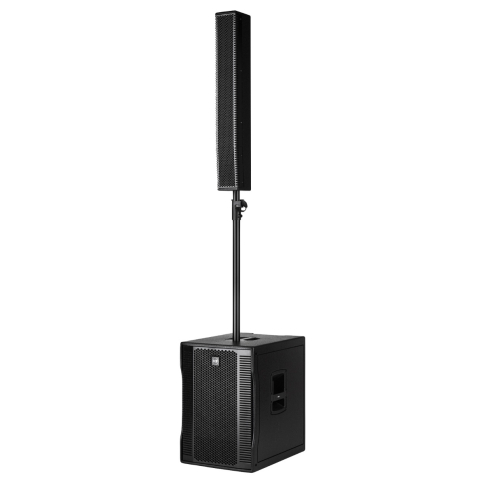 RCF Evox 12 Portable 1400 Watt Powered Active Array DJ PA Speaker & Sub System