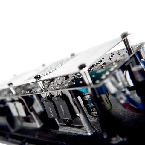 RCF HDL6-A-W Active Line Array Module Components Closeup